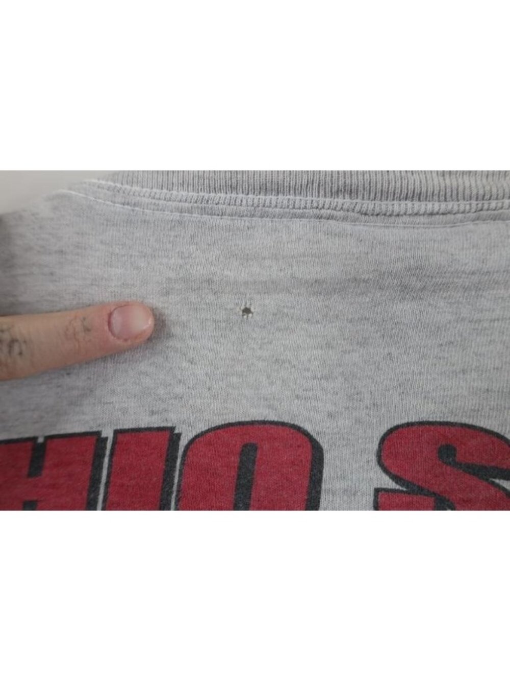 Mens 3XLT Thrashed 2002 National Champs Ohio State University Football T-Shirt - Picture 14 of 16